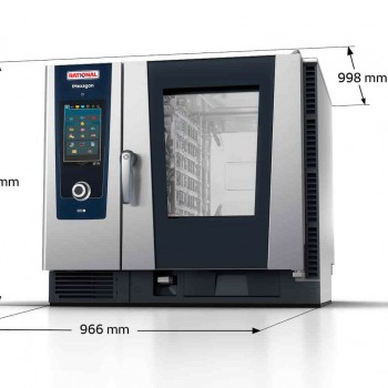 FOUR iHEXAGON RATIONAL - Cuisson acc�l�r�e multifonction 