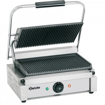 GRILL CONTACT PANINI RAINURE ELECTRIQUE BARTSCHER